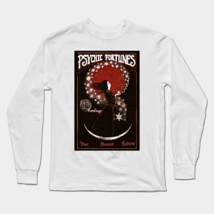 Psychic Fortunes Vintage Poster | Dark Circus Long Sleeve T-Shirt